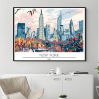 Pictură ArtShop New York in Autumn Colors 60x40cm (PCM168-L-L)