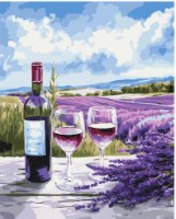 Tablou pe numere Brushme Romantica in Provence 40x50cm (BS54256)