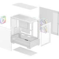Carcasă Deepcool CG380 3F White imaginea #2 — magazin online Desire.md