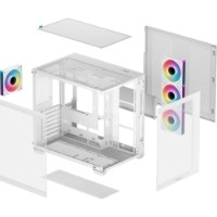 Carcasă Deepcool CG530 4F White imaginea #7 — magazin online Desire.md