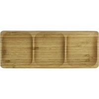 Platou pentru servire Casa Masa Bambus 26x10 cm (PS45326B) imaginea #2 — magazin online Desire.md