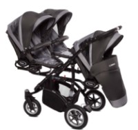 Carucior Babyactive 2in1 Trippy Silver imaginea #2 — magazin online Desire.md