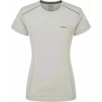 Tricou de dame Rab Force Tee 08 Dark Pewter 