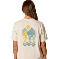 Tricou de dame Rab Stance Vista Tee 14 Ecru imaginea #2 — magazin online Desire.md