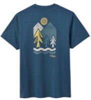 Tricou de dame Rab Stance Vista Tee 14 Tempest Blue  imaginea #2 — magazin online Desire.md