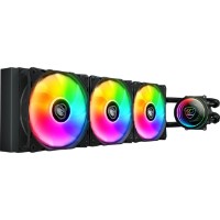 Cooler Procesor Cougar Poseidon Elite ARGB 360 Black imaginea #2 — magazin online Desire.md