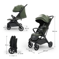 Carucior Kinderkraft Nubi 3 Mystic Green (KSNUBI03GRE0000) imaginea #9 — magazin online Desire.md