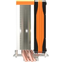 Cooler Procesor DarkFlash M400 Digital Display Orange/Black