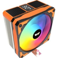 Cooler Procesor DarkFlash M400 Digital Display Orange/Black imaginea #2 — magazin online Desire.md