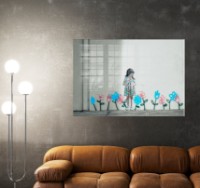 Tablou pe sticlă Wallity 1915 70x100cm