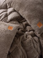 Lenjerie de pat Cotton Box Double Plush Duvet Beige imaginea #3 — magazin online Desire.md