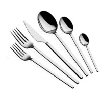 Set tacâmuri Hermia Carre Silver