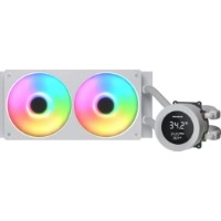 Cooler Procesor DeepCool Poseidon Vistek ARGB 240 White