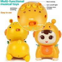 Jucarii interactive Huanger Crawling Baby Yellow (HE0707) imaginea #2 — magazin online Desire.md