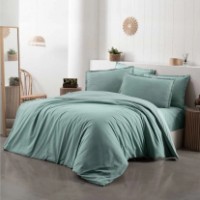 Lenjerie de pat Askona Comfy And Cosy Green 200x220 imaginea #2 — magazin online Desire.md