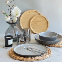 Set salatiere Casa Masa Pearl Beige 23cm 6pcs (AL707) imaginea #2 — magazin online Desire.md