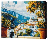 Tablou pe numere Brushme Тихое утро в горах 40x50cm (MG0020FC)