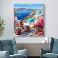 Pictură ArtShop Greek Morning 50x75cm (PCM175-M-PL)