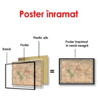Pictură ArtShop Old-style World Map 45x30cm (PCM75-XL-L) imaginea #2 — magazin online Desire.md