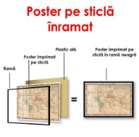 Pictură ArtShop Old-style World Map 75x50cm (PCM75-M) imaginea #2 — magazin online Desire.md