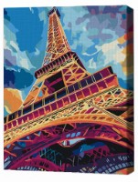Tablou pe numere Brushme Эйфелева башня 40x50cm (MG0001FC)