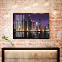 Pictură ArtShop Skyscrapers of Dubai 90x60cm (PCM308)