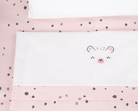 Lenjerie de pat pentru copii Kikka Boo Bear with me Pink 5pcs imaginea #2 — magazin online Desire.md