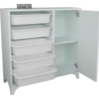 Raft depozitare jucarii Bofigo 12-02-01 White imaginea #3 — magazin online Desire.md