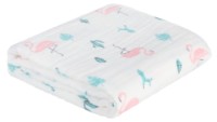 Plapumă pentru bebeluși Akuku Flamingos 110x105cm (A0686)