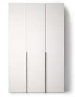 Шкаф Fabrik Home Hardy 3 двери Белый Мат/МДФ фото №3 — интернет-магазин Desire.md