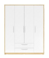 Шкаф Fabrik Home Linia №1 клён/белый ясень фото №2 — интернет-магазин Desire.md