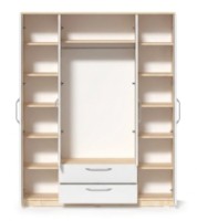 Шкаф Fabrik Home Linia №1 клён/белый ясень фото №3 — интернет-магазин Desire.md