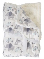 Pătură pentru bebeluși Cangaroo Shaggy Grey 105x75cm (MT.235134) imaginea #1 — magazin online Desire.md
