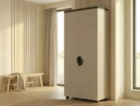 Шкаф Fabrik Home Melburn850 854x1900x440mm Кашемир фото №4 — интернет-магазин Desire.md
