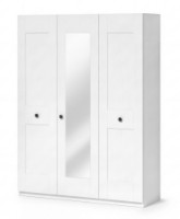 Шкаф Fabrik Home Mezzo 1500 Mirror белый ясень фото №4 — интернет-магазин Desire.md