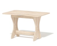 Masă pentru bucătărie Fabrik Home Noroc 1200x800x750mm (раскладной) дуб сонома