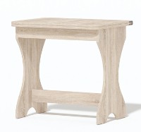 Masă pentru bucătărie Fabrik Home Noroc 1200x800x750mm (раскладной) дуб сонома imaginea #3 — magazin online Desire.md
