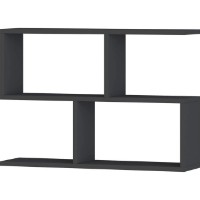Настенная полка Fabrik Home Small 9 Антрацит 78x55x20cm