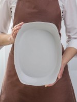 Tava de copt Luminarc Smart Cuisine Wavy Granit 34x25 cm (X1629) imaginea #6 — magazin online Desire.md