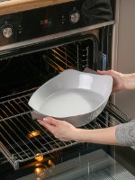 Tava de copt Luminarc Smart Cuisine Wavy Granit 34x25 cm (X1629) imaginea #5 — magazin online Desire.md