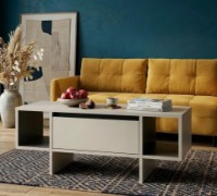 Măsuţă cafea Fabrik Home Talin 100x40x60m Cashmere