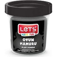 Pastă pentru modelare Lets 115g Black (L8440-10)
