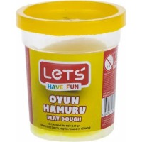 Pastă pentru modelare Lets 115g Neon Yellow (L8440-17)