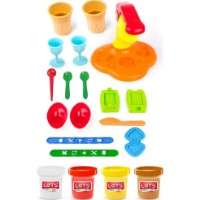 Set pentru modelare Lets Icecream 4x75g 20pcs (L8493) imaginea #2 — magazin online Desire.md