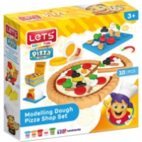 Set pentru modelare Lets Pizza 5x75g (L9004)