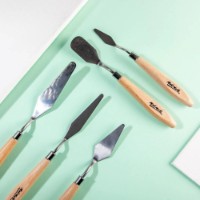 Set de instrumente Mont Marte Palette Knife Set 5pcs (MAPK0002) imaginea #3 — magazin online Desire.md