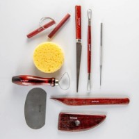 Набор инструментов Mont Marte Pottery Tool Set 10pcs (MMSP0001) фото №5 — интернет-магазин Desire.md