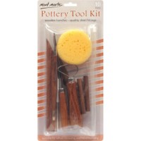 Set de instrumente Mont Marte Pottery Tool Set 10pcs (MMSP0001)