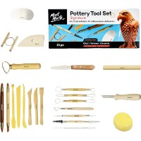 Set de instrumente Mont Marte Pottery Tool Set 23pcs (MMSP0027)