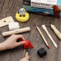 Set de instrumente Mont Marte Pottery Tool Set 23pcs (MMSP0027) imaginea #4 — magazin online Desire.md